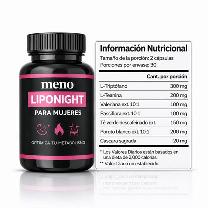 MENO Liponight - Recuperá tu figura y energía